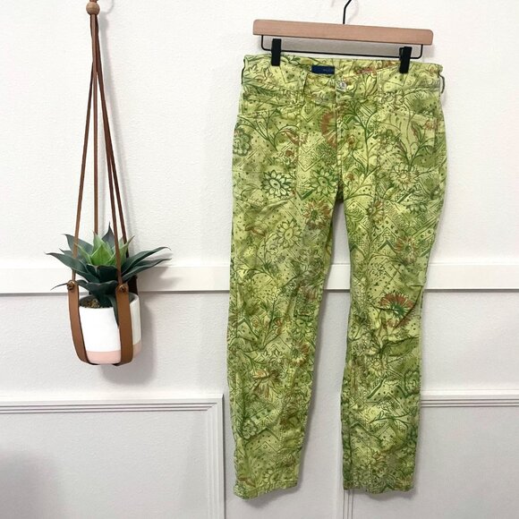 Anthropologie Pilcro and the Letterpress Green The Wanderer Pants Low Rise 28 - Picture 2 of 7